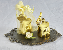 Load image into Gallery viewer, A94060 - Lucky Elephant Ring Holder in Gold (4 Pack)