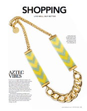 Load image into Gallery viewer, Chevron Priestess II Necklace
