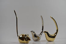 Load image into Gallery viewer, Vibhsa Mouse Ring Holder for Heavy Rings (Golden)
